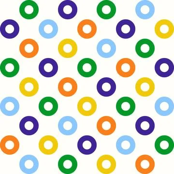 Seamless abstract geometric background with circles. This modern minimalist.. Stock Illustration