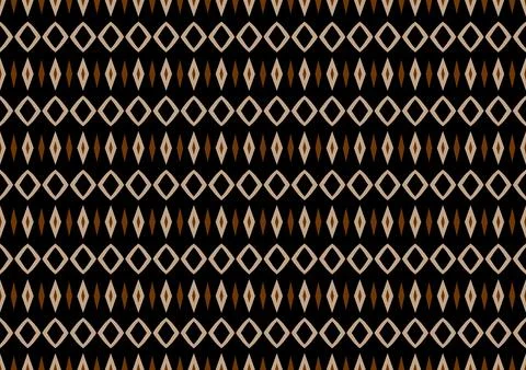 Seamless abstract geometric chain pattern. Vector Illustration. イラスト素材