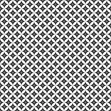 Seamless abstract geometric circle pattern Stock Illustration