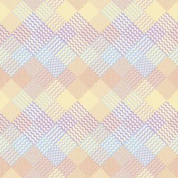 Seamless abstract geometric line pattern background , greeting card or fabric Stock Illustration