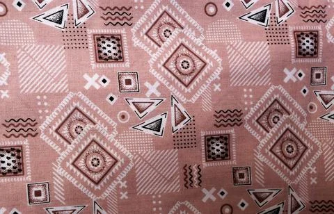 Seamless Abstract Geometric Pattern Background Stock Photos