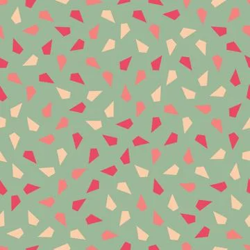 Seamless abstract geometric pattern. Beautiful for textile or paper print. Ve Stock Illustration