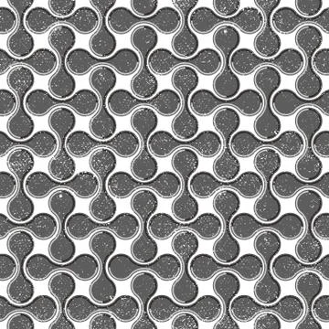 Seamless Abstract Geometric Pattern. Grey seamless. Elegant Repeating Ornamen Stock Illustration