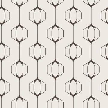 Seamless abstract geometric pattern of a hexagons Stock Illustration