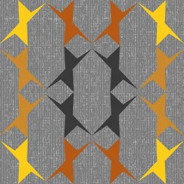 Seamless abstract geometric pattern Stock Illustration