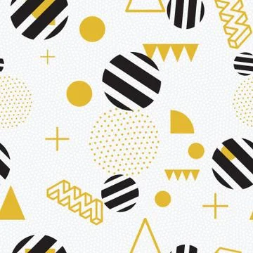 Seamless abstract geometric pattern 스톡 일러스트