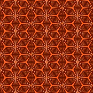 Seamless abstract geometric pattern Stock Illustration