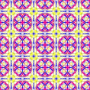 Seamless abstract geometric pattern Stock Illustration