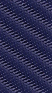 Seamless Abstract Geometric Pattern with Interlocking Dark Blue Tiles Stock Illustration