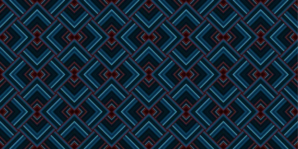 Seamless abstract geometric pattern from lines. Wide panoramic seamless Art.. Stock Illustration