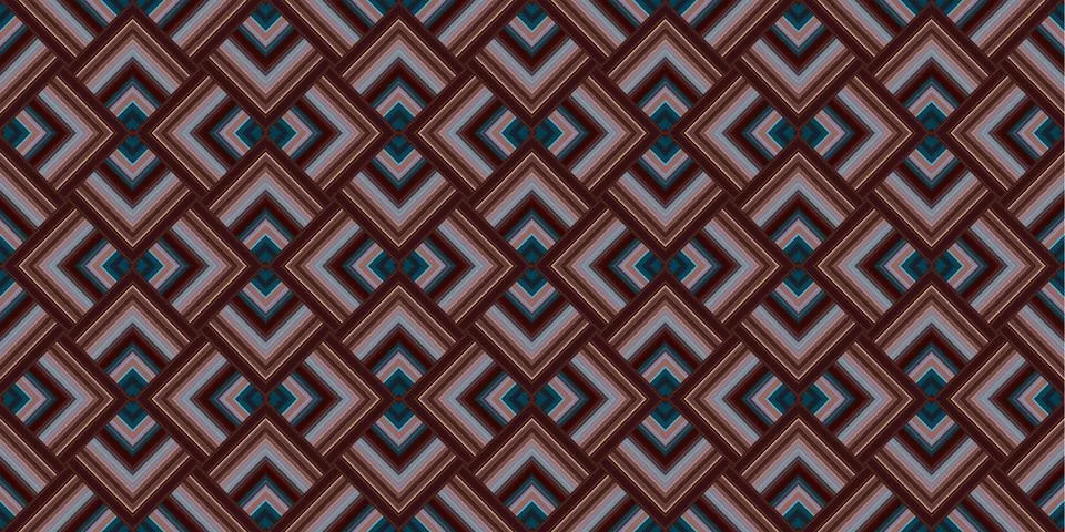 Seamless abstract geometric pattern from lines. Wide panoramic seamless Art.. Stock Photos