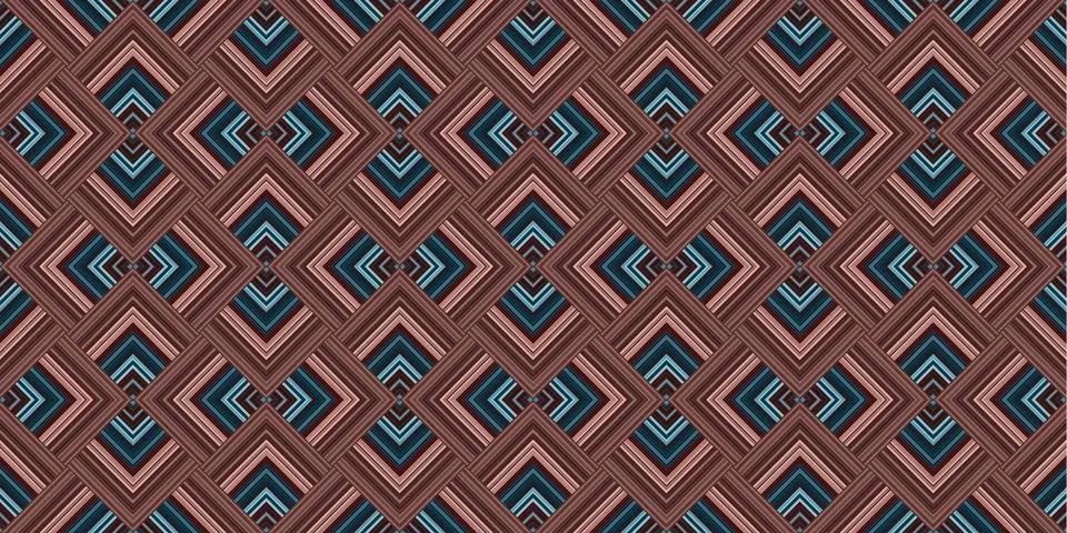 Seamless abstract geometric pattern from lines. Wide panoramic seamless Art.. Stock Photos