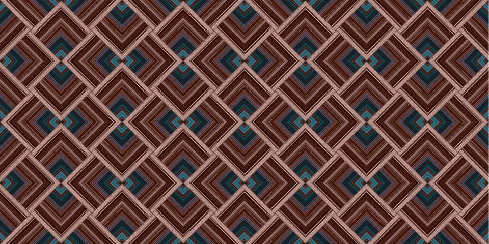 Seamless abstract geometric pattern from lines. Wide panoramic seamless Art.. Stock Photos