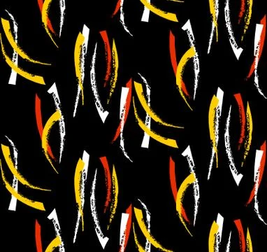 Seamless abstract geometric pattern in retro group style. Pattern with geometric Stock Illustration