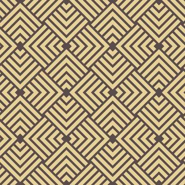 Seamless Abstract Geometric Pattern With Rhombuses Illustrazione stock
