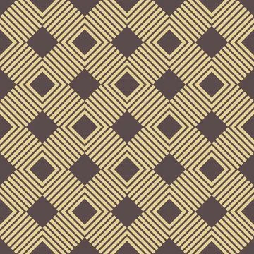 Seamless Abstract Geometric Pattern With Rhombuses Illustrazione stock