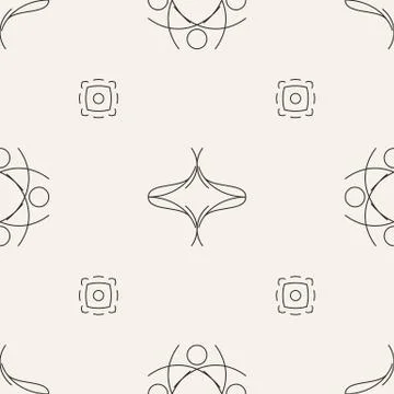 Seamless abstract geometric pattern. Stylish design Stock Illustration