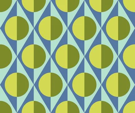 Seamless abstract geometric pattern. Vector Illustration. Stock Illustration