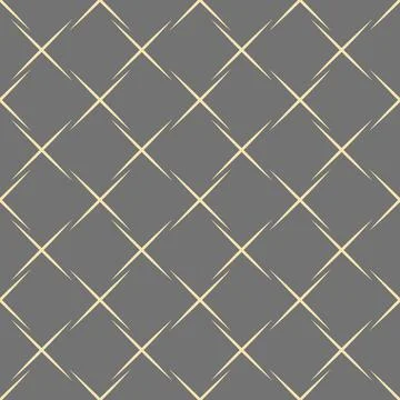 Seamless Abstract Geometric Vector Pattern With Rhombuses Stock Illustration