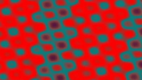 Seamless abstract geometric wave pattern in deep purple and vibrant teal tone Stock Footage 341058264