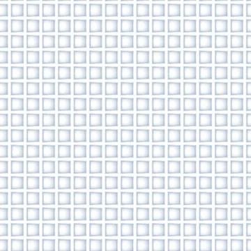 Seamless abstract geometric white pattern Stock Illustration