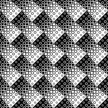 Seamless abstract geometrical ring pattern background design Stock Illustration