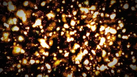 Seamless Abstract Glow Light Particles Background Stock Footage 100466836