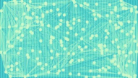 Seamless abstract gold cosmic glow flow pattern background animation Stock Footage 339794697