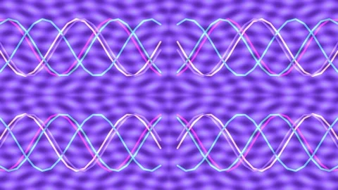 Seamless abstract gold liquid wave pattern animation for modern luxury back.. Stockbeeldmateriaal 337658580