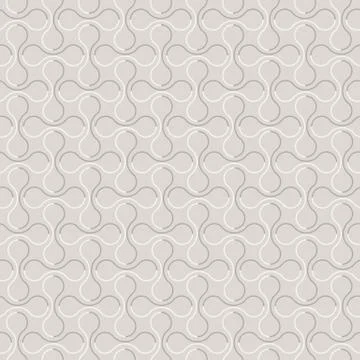 Seamless Abstract Golden Geometric Pattern. Elegant Repeating Vector Ornament Stock Illustration