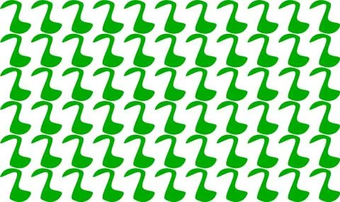 Seamless abstract green duck repeating pattern, wall texture, watercolor marb Stock Illustration
