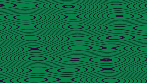 Seamless abstract green wave pattern background for looping video design Stock Footage 342114859