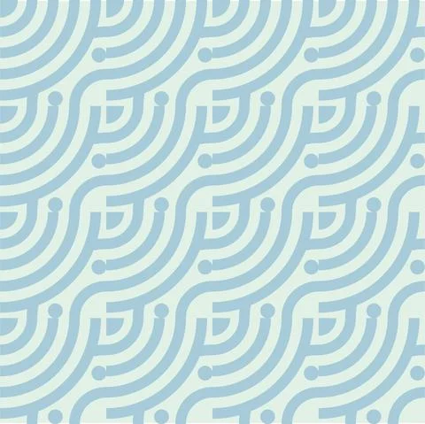 Seamless abstract green wave pattern japanese tradition style. Fabric texture 스톡 일러스트