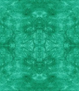 Seamless abstract grunge background in emerald green colors Stock Illustration