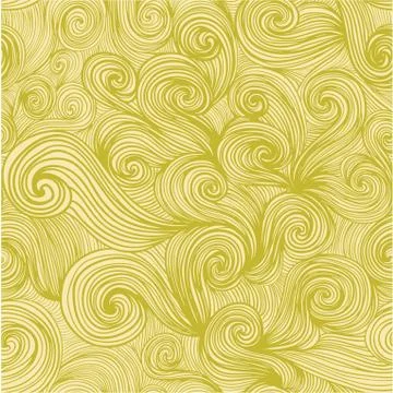 Seamless abstract hand-drawn pattern, waves background. seamless pattern can  Stockillustratie