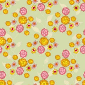 Seamless abstract hand-drawn pattern Stock Illustration