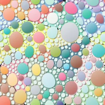 Seamless abstract hand-drawn pattern like stone shape. Illustrazione stock