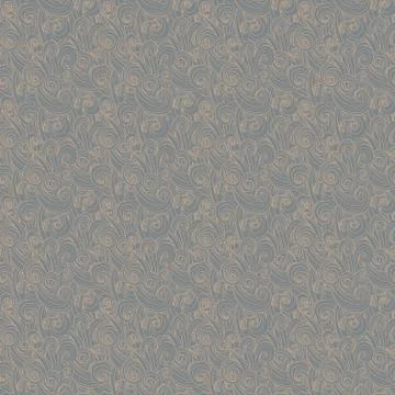 Seamless abstract hand-drawn waves pattern Illustrazione stock