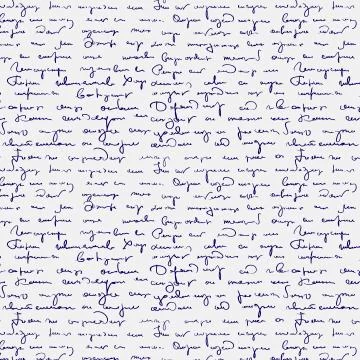 Seamless abstract handwritten text pattern Stock Illustration