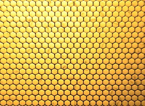Seamless abstract honeycomb pattern. Stock Photos