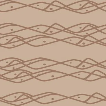 Seamless abstract horizontal lines pattern background Illustrazione stock