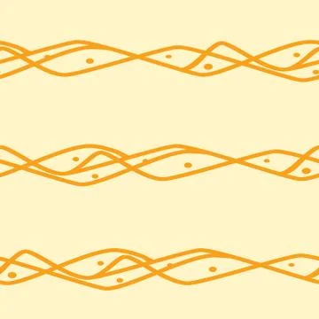 Seamless abstract horizontal lines pattern background Stock Illustration