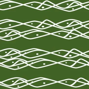 Seamless abstract horizontal lines pattern background Stock Illustration