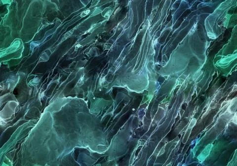 Seamless abstract illustration based on alcohol ink and acrylic paint Stock Illustration