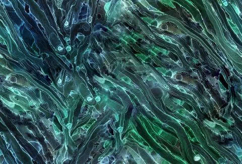 Seamless abstract illustration based on alcohol ink and acrylic paint Stock Illustration