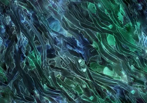 Seamless abstract illustration based on alcohol ink and acrylic paint Stock Illustration
