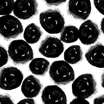 Seamless abstract ink stain pattern watercolor dye Stock Illustration