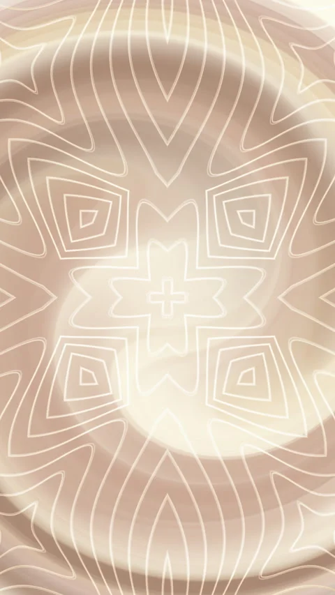 Seamless Abstract Kaleidoscopic Geometric Pattern Animation Loop Stock Footage 345991824