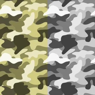 Seamless abstract khaki color pattern Stock Illustration