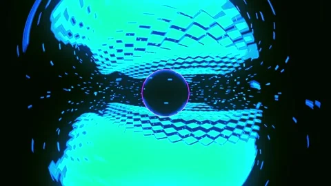 Seamless Abstract Light Flow – 4K VJ Loop Background Stock-Footage 317300256